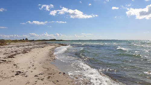 Strand på Samsø